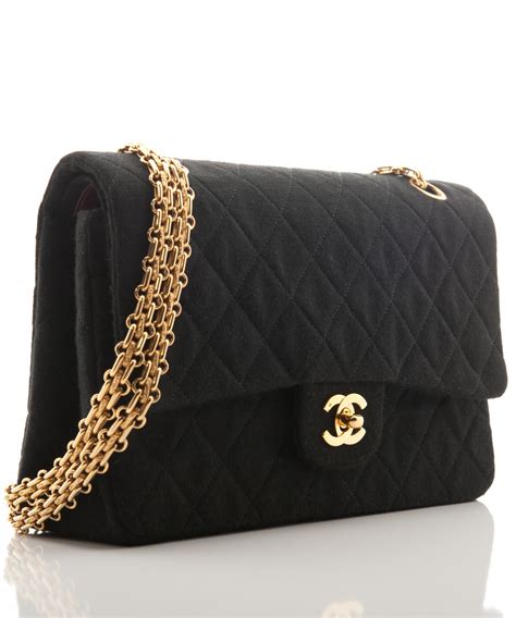 black chanel shoulder bag|Chanel black quilted flap bag.